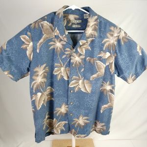Batik Bay Floral Print  Short Sleeve Hawaiian